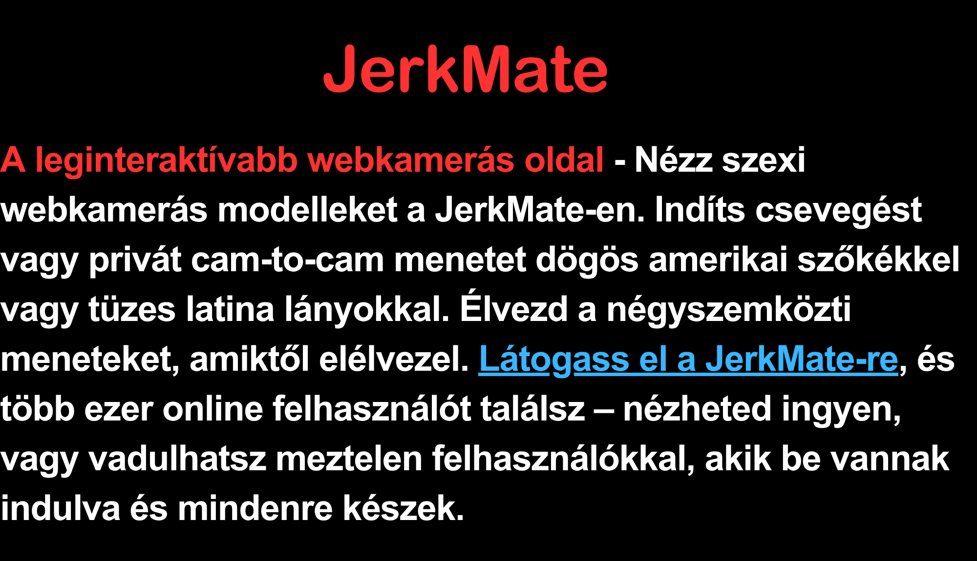 JerkMate Hu